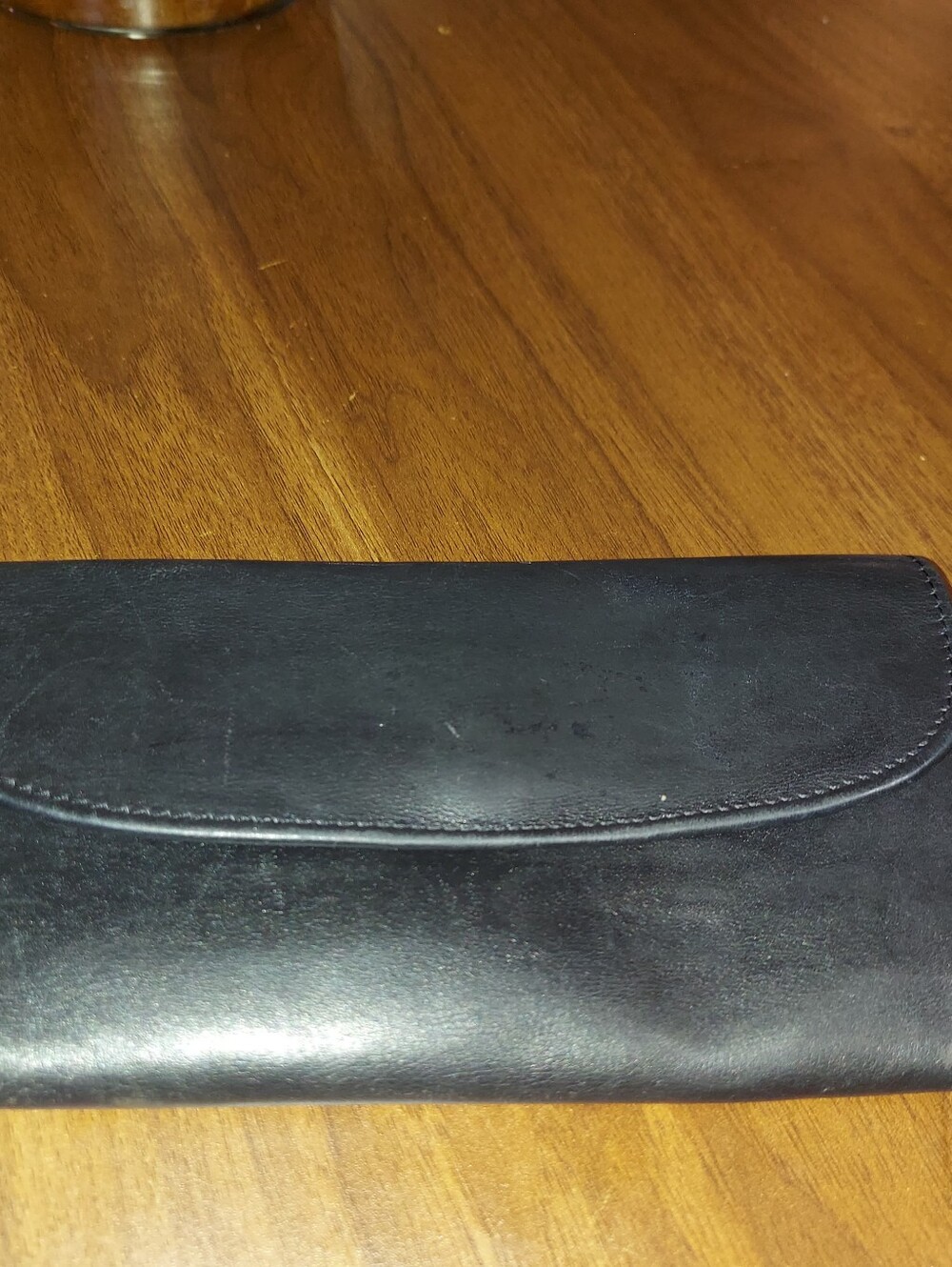 Coach Wallet Black Leather